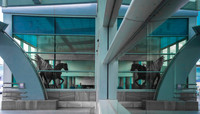 Reflection with glass windows