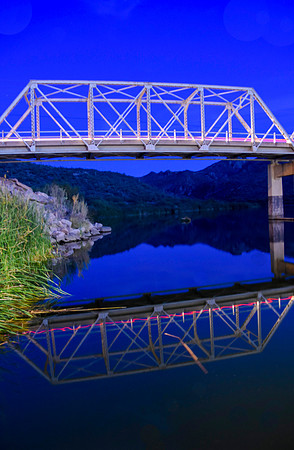 Reflection in the water
